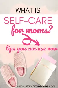 What is self-care? If you are a mom, you need to learn what self-care is so you can practice self-care as a mom and learn self-love. Self-care will boost happiness and curb mom exhaustion. Why not give self-care a try? #selfcare #mamatakecare #selflove 