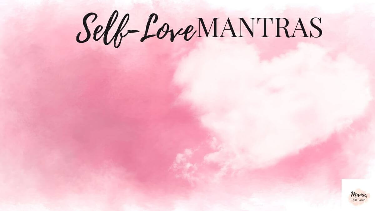 Self-Love Mantras - pink cloud heart